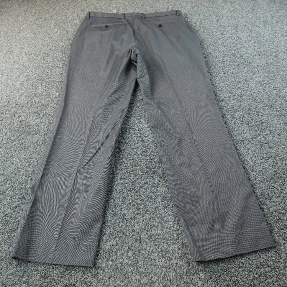 Banana Republic Pants Mens 36X32 Gray Slim Fit Chino Trouser Stretch Preppy Work